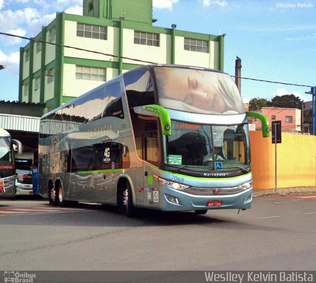 Viação Garcia 7068 na cidade de Sorocaba, São Paulo, Brasil, por Weslley Kelvin Batista. ID da foto: 4965701.