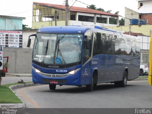 Expresso Recreio RJ 230.029 na cidade de Itaguaí, Rio de Janeiro, Brasil, por Lucas de Freitas Fonseca. ID da foto: 4966075.