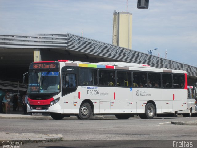 Auto Viação Jabour D86056 na cidade de Rio de Janeiro, Rio de Janeiro, Brasil, por Lucas de Freitas Fonseca. Número da foto: #4966155.