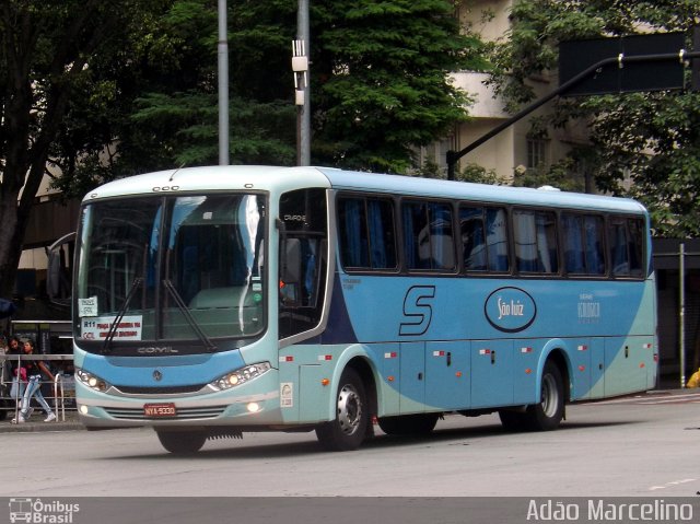 Viação São Luiz 12350 na cidade de Belo Horizonte, Minas Gerais, Brasil, por Adão Raimundo Marcelino. Número da foto: #4968743.