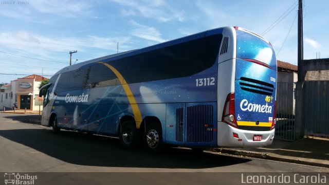 Viação Cometa 13112 na cidade de Tambaú, São Paulo, Brasil, por Leonardo Carola. Número da foto: #4968488.