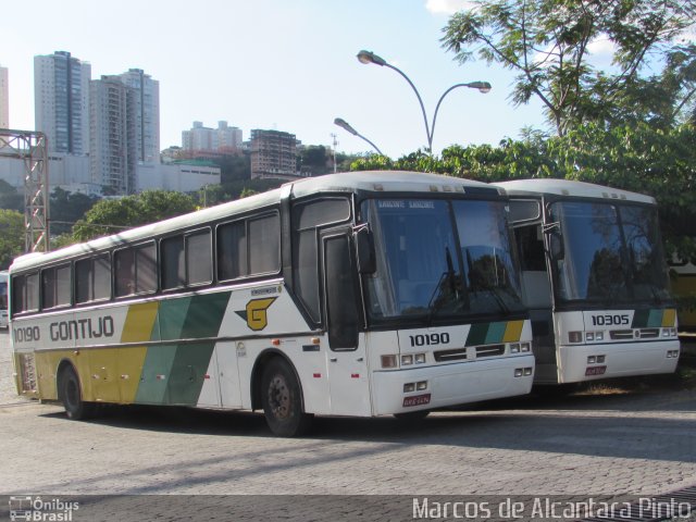 Empresa Gontijo de Transportes 10190 na cidade de Belo Horizonte, Minas Gerais, Brasil, por Marcos de Alcantara Pinto. ID da foto: 4968301.