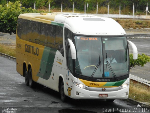 Empresa Gontijo de Transportes 18395 na cidade de Aracaju, Sergipe, Brasil, por David  Souza. Número da foto: #4968977.