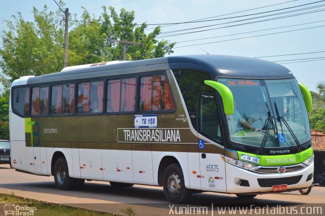 Transbrasiliana Transportes e Turismo 651575 na cidade de Marabá, Pará, Brasil, por Antonio José. ID da foto: 4967438.