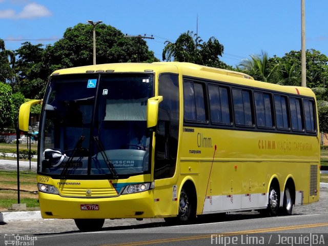 Viação Itapemirim 9029 na cidade de Jequié, Bahia, Brasil, por Filipe Lima. ID da foto: 4968839.