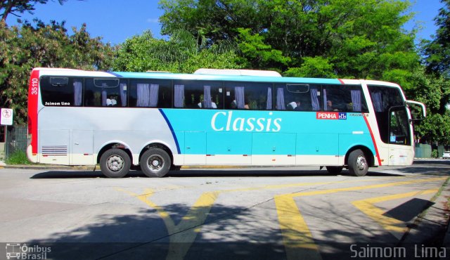 Empresa de Ônibus Nossa Senhora da Penha 35110 na cidade de São Paulo, São Paulo, Brasil, por Saimom  Lima. ID da foto: 4967746.