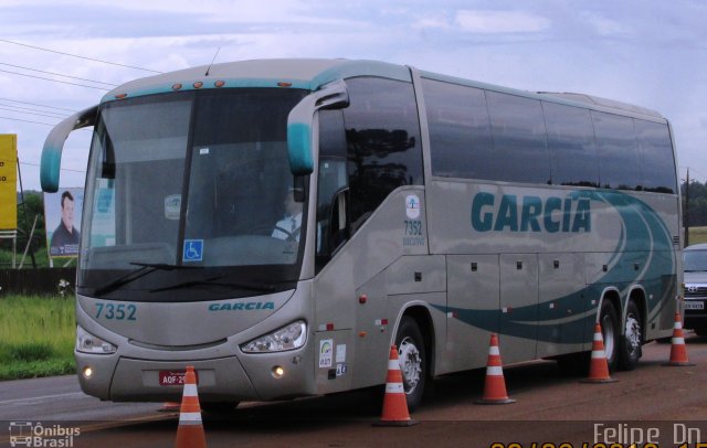 Viação Garcia 7352 na cidade de Cascavel, Paraná, Brasil, por Felipe  Dn. Número da foto: #4969168.