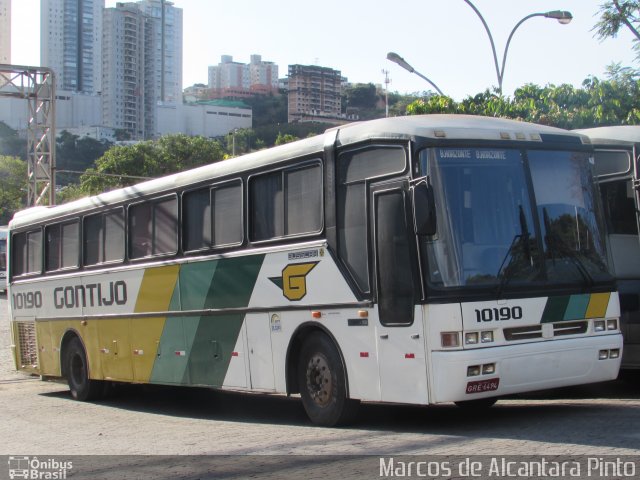 Empresa Gontijo de Transportes 10190 na cidade de Belo Horizonte, Minas Gerais, Brasil, por Marcos de Alcantara Pinto. ID da foto: 4967790.