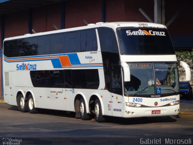 VUSC - Viação União Santa Cruz 2400 na cidade de Porto Alegre, Rio Grande do Sul, Brasil, por Gabriel  Morosoli. ID da foto: 5021494.