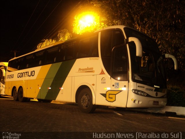Empresa Gontijo de Transportes 17050 na cidade de Paraíba do Sul, Rio de Janeiro, Brasil, por Hudson Neves. Número da foto: #5021233.