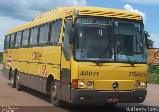 Viação Itapemirim 40071 na cidade de Porangatu, Goiás, Brasil, por Matheus  Reis. Número da foto: #5020047.