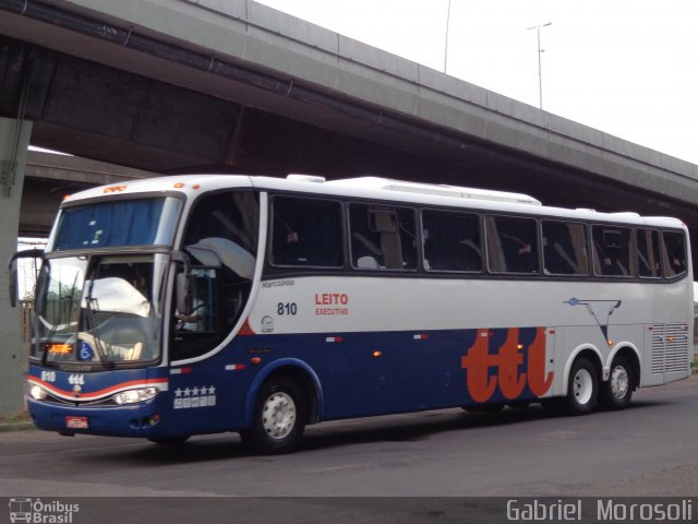TTL Transporte Turismo 810 na cidade de Porto Alegre, Rio Grande do Sul, Brasil, por Gabriel  Morosoli. Número da foto: #5019013.