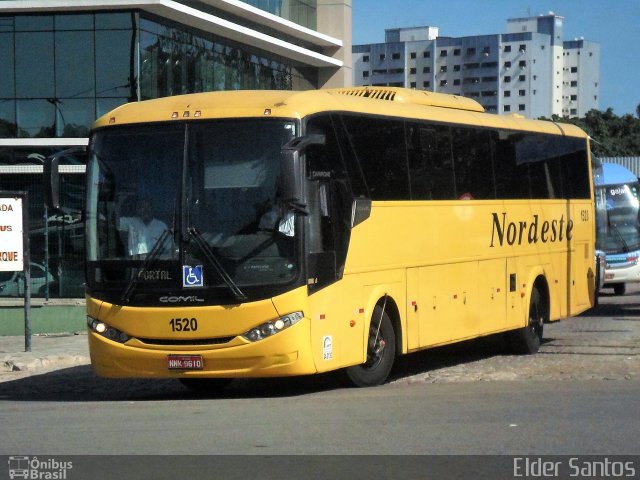 Viação Nordeste 1520 na cidade de Fortaleza, Ceará, Brasil, por Francisco Elder Oliveira dos Santos. Número da foto: #5019310.
