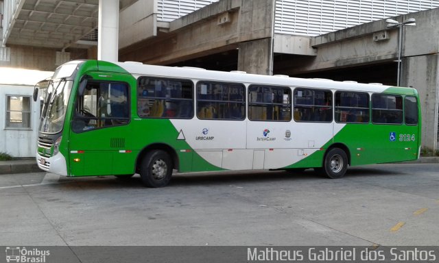 VB Transportes e Turismo 3124 na cidade de Campinas, São Paulo, Brasil, por Matheus Gabriel dos Santos. Número da foto: #5021370.