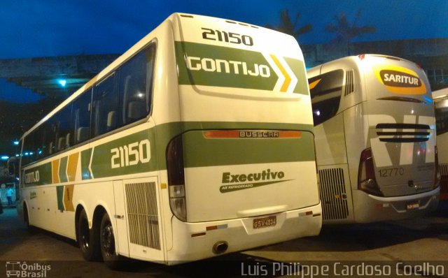Empresa Gontijo de Transportes 21150 na cidade de Belo Horizonte, Minas Gerais, Brasil, por Luis Philippe Cardoso Coelho. Número da foto: #5020951.