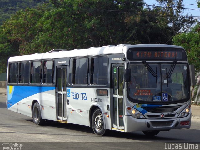 Rio Ita RJ 152.148 na cidade de Niterói, Rio de Janeiro, Brasil, por Lucas Lima. ID da foto: 5021019.