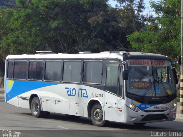 Rio Ita RJ 152.194 na cidade de Niterói, Rio de Janeiro, Brasil, por Lucas Lima. Número da foto: #5020825.