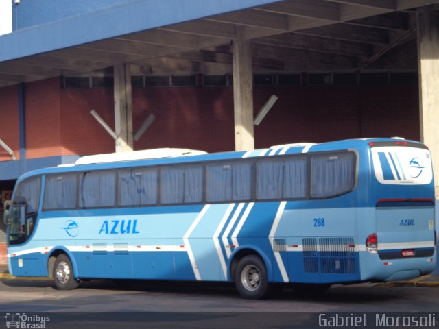 Expresso Azul 258 na cidade de Porto Alegre, Rio Grande do Sul, Brasil, por Gabriel  Morosoli. ID da foto: 5018992.