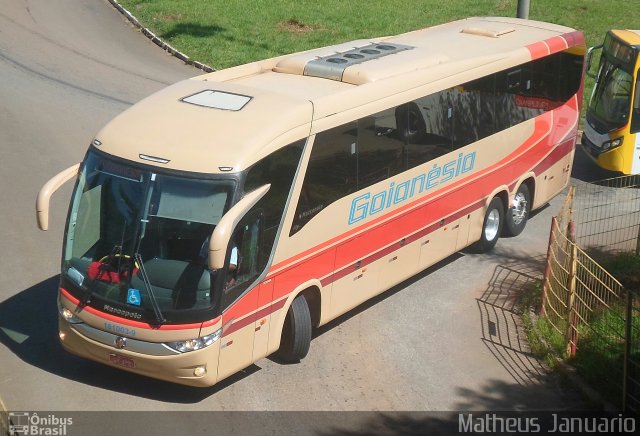 Auto Viação Goianésia 181003-9 na cidade de Anápolis, Goiás, Brasil, por Matheus Januario. Número da foto: #5019029.
