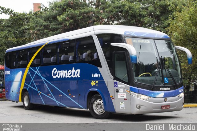 Viação Cometa 12250 na cidade de São Paulo, São Paulo, Brasil, por Daniel  Machado. Número da foto: #5020489.