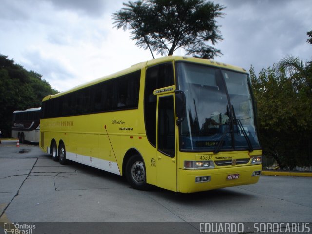 Viação Itapemirim 45337 na cidade de São Paulo, São Paulo, Brasil, por EDUARDO - SOROCABUS. Número da foto: #5043582.