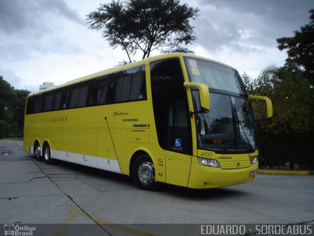 Viação Itapemirim 49001 na cidade de São Paulo, São Paulo, Brasil, por EDUARDO - SOROCABUS. ID da foto: 5043832.