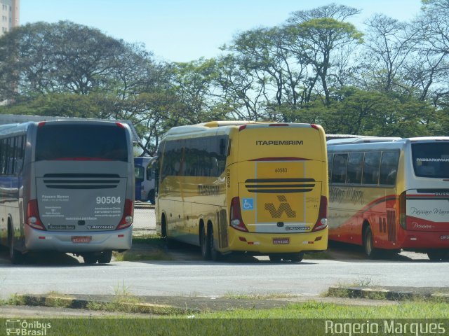 Viação Itapemirim 60583 na cidade de São José dos Campos, São Paulo, Brasil, por Rogerio Marques. ID da foto: 5041671.