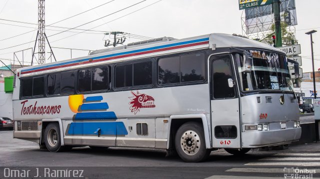 Autobuses Teotihuacan 610 na cidade de Gustavo A. Madero, Ciudad de México, México, por Omar Ramírez Thor2102. ID da foto: 5043060.