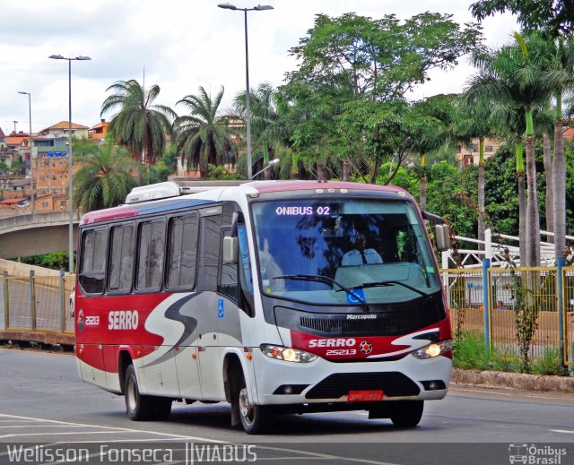 Viação Serro 25213 na cidade de Belo Horizonte, Minas Gerais, Brasil, por Welisson  Oliveira. Número da foto: #5045418.
