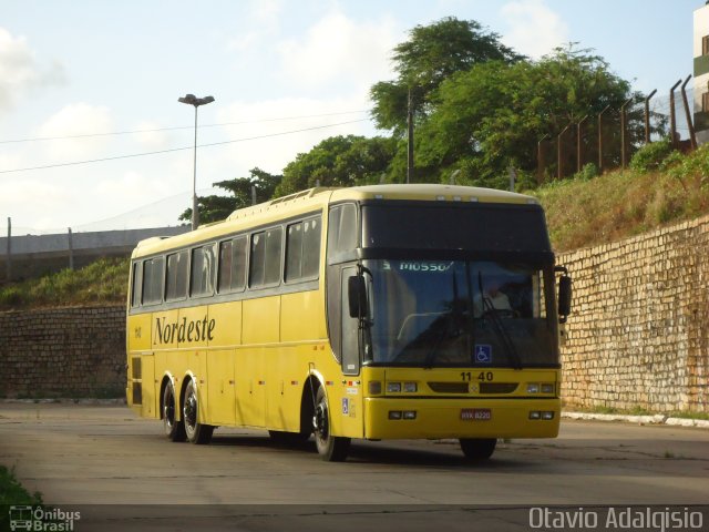 Viação Nordeste 1140 na cidade de Natal, Rio Grande do Norte, Brasil, por Otavio Adalgisio. Número da foto: #5045679.