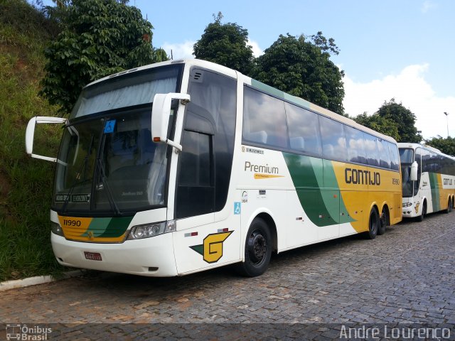 Empresa Gontijo de Transportes 11990 na cidade de João Monlevade, Minas Gerais, Brasil, por André Lourenço de Freitas. ID da foto: 5045645.