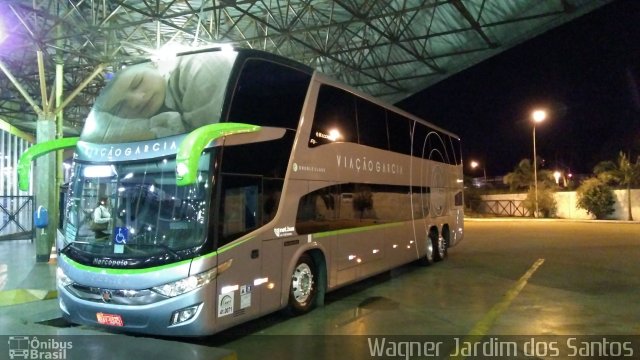 Viação Garcia 8643 na cidade de Maringá, Paraná, Brasil, por Wagner Jardim dos Santos. Número da foto: #5044597.