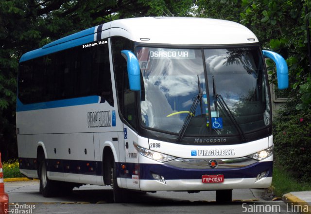 Viação Piracicabana 2096 na cidade de São Paulo, São Paulo, Brasil, por Saimom  Lima. ID da foto: 5045767.