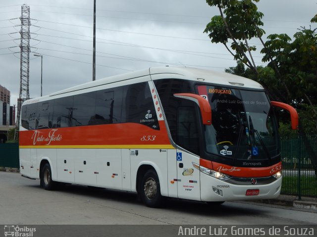 Viação Vale do Tietê 853 na cidade de São Paulo, São Paulo, Brasil, por André Luiz Gomes de Souza. ID da foto: 5045991.