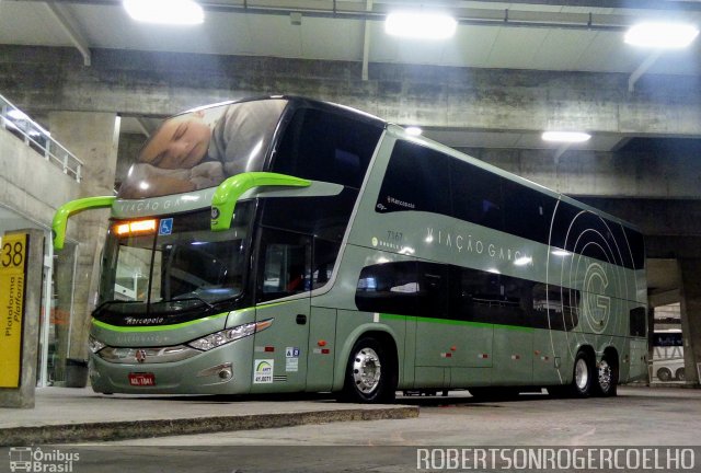 Viação Garcia 7167 na cidade de Curitiba, Paraná, Brasil, por Roger Coelho. Número da foto: #5045385.