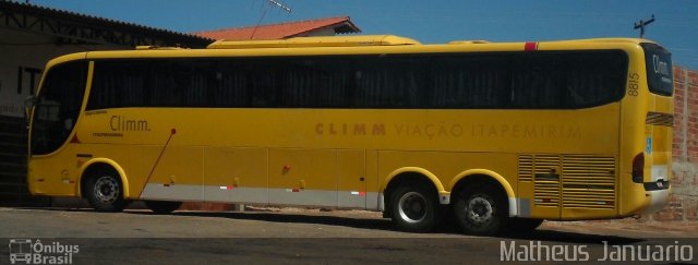 Viação Itapemirim 8815 na cidade de Anápolis, Goiás, Brasil, por Matheus Januario. Número da foto: #5046899.