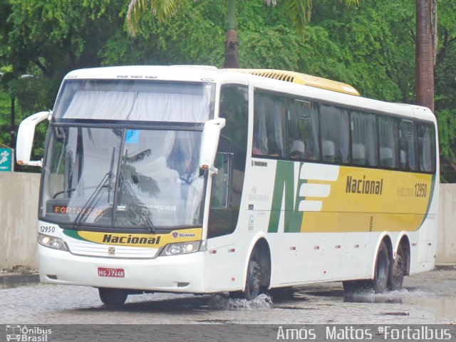 Viação Nacional 12950 na cidade de Fortaleza, Ceará, Brasil, por Amós  Mattos. Número da foto: #5047837.