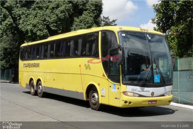 Viação Itapemirim 5041 na cidade de São Paulo, São Paulo, Brasil, por Marcus Prado. ID da foto: 5047662.