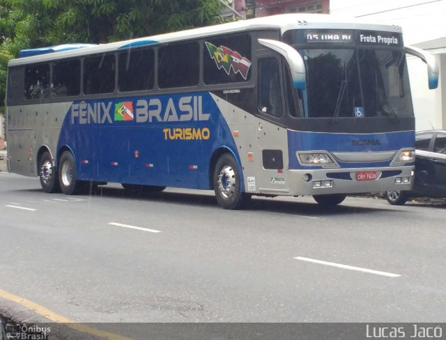 Fênix Turismo 7628 na cidade de Belém, Pará, Brasil, por Lucas Jacó. ID da foto: 5047743.