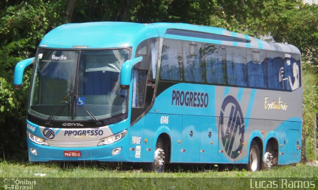 Auto Viação Progresso 6146 na cidade de Recife, Pernambuco, Brasil, por Lucas Ramos. ID da foto: 5046687.