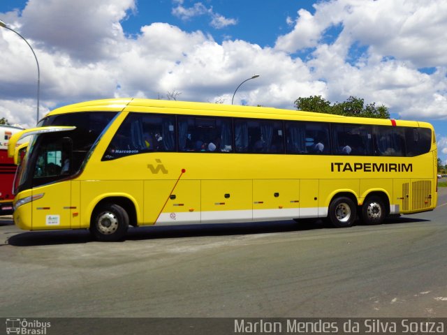 Viação Itapemirim 60599 na cidade de Brasília, Distrito Federal, Brasil, por Marlon Mendes da Silva Souza. Número da foto: #5046760.