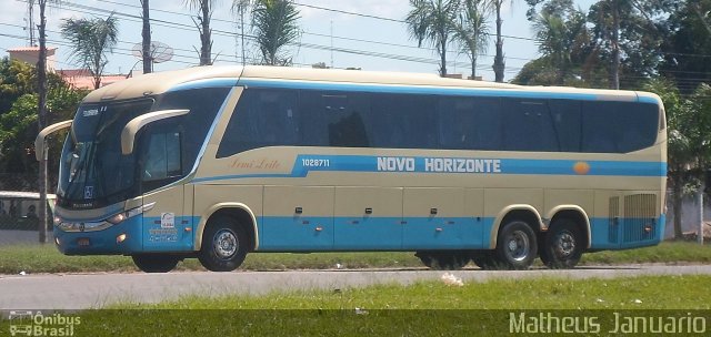 Viação Novo Horizonte 1028711 na cidade de Anápolis, Goiás, Brasil, por Matheus Januario. Número da foto: #5046892.
