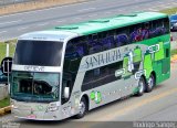 Santa Luzia Transporte e Turismo - Geneve Turismo 2013 na cidade de Aparecida, São Paulo, Brasil, por Rodrigo S. G Busólogo do Brasil. Número da foto: #:id.