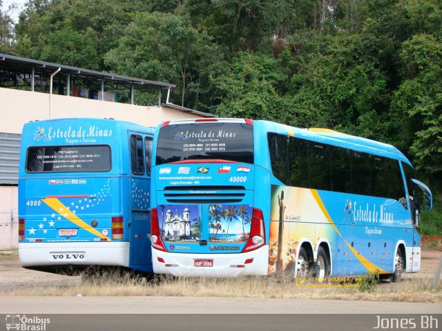 Estrela de Minas Viagens e Turismo 40000 na cidade de Lagoa Dourada, Minas Gerais, Brasil, por Jones Bh. Número da foto: #5049846.