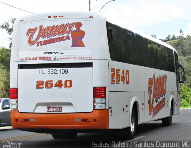 Venus Turística 2640 na cidade de Santos Dumont, Minas Gerais, Brasil, por Isaias Ralen. ID da foto: 5050120.