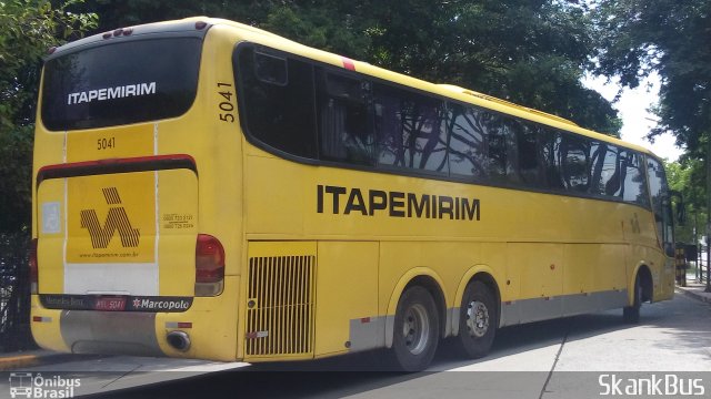 Viação Itapemirim 5041 na cidade de São Paulo, São Paulo, Brasil, por Luiz Henrique Fornazari Toledo. Número da foto: #5048689.