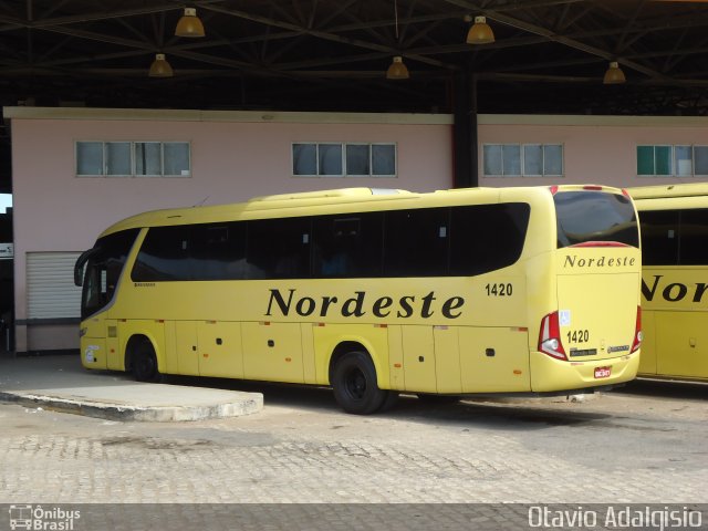 Viação Nordeste 1420 na cidade de Mossoró, Rio Grande do Norte, Brasil, por Otavio Adalgisio. ID da foto: 5049221.