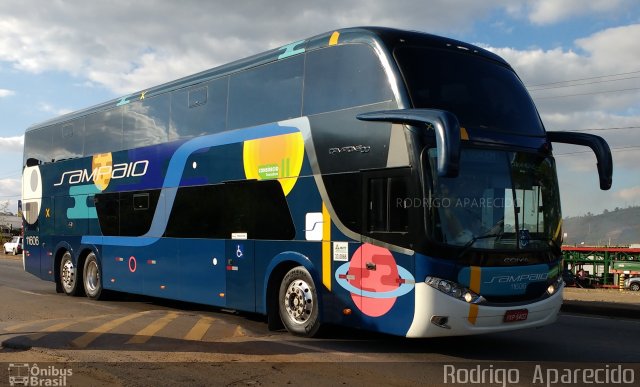 Viação Sampaio 11606 na cidade de Conselheiro Lafaiete, Minas Gerais, Brasil, por Rodrigo  Aparecido. Número da foto: #5049451.