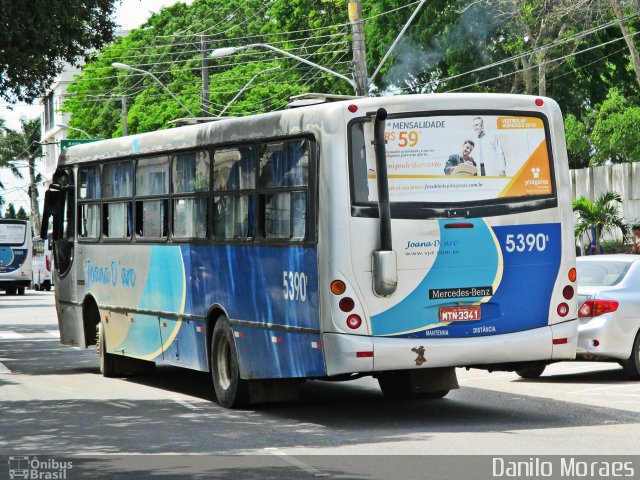 Viação Joana D´arc 5390 na cidade de Linhares, Espírito Santo, Brasil, por Danilo Moraes. Número da foto: #5051940.