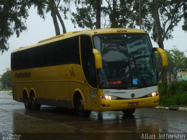 Viação Itapemirim 5081 na cidade de Natal, Rio Grande do Norte, Brasil, por Allan Jefferson. Número da foto: #5052209.